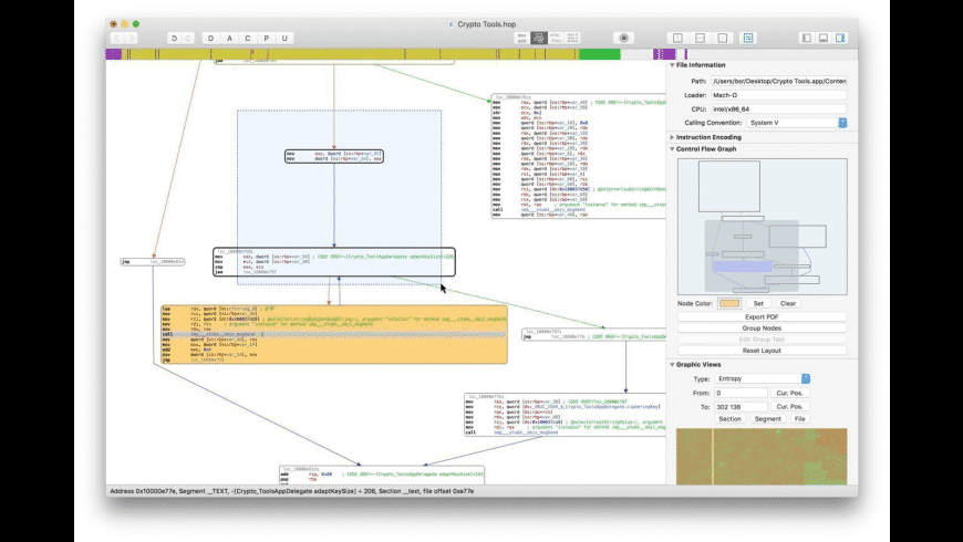 Hopper Disassembler for Mac - review, screenshots