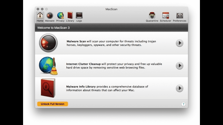 MacScan for Mac - review, screenshots