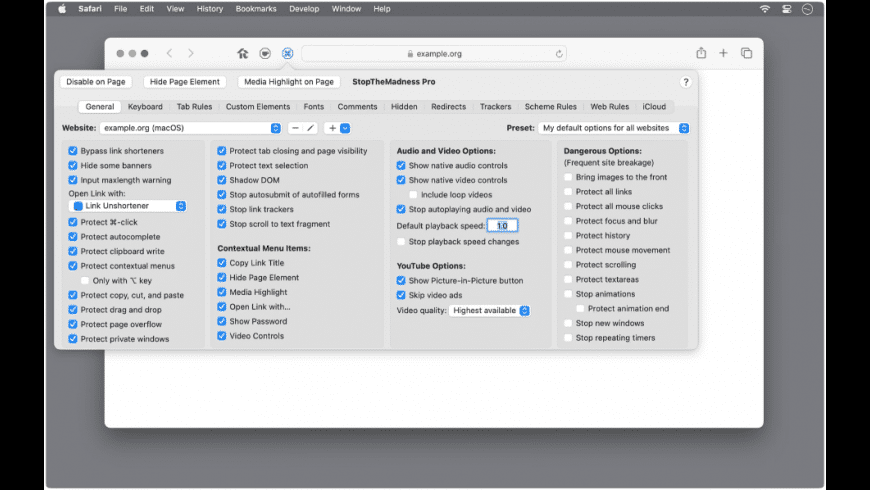 StopTheMadness Pro for Mac - review, screenshots