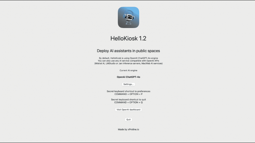 HelloKiosk for Mac - review, screenshots