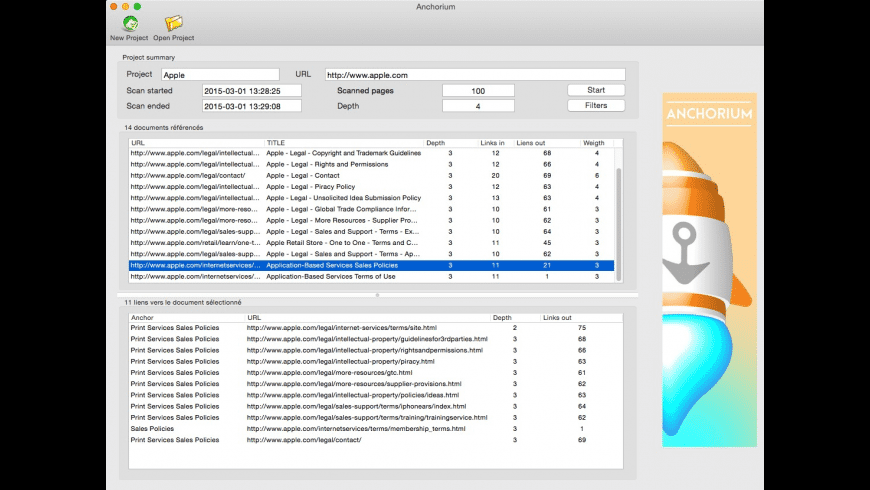 Anchorium for Mac - review, screenshots