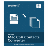 SysTools Mac CSV Contacts Converter