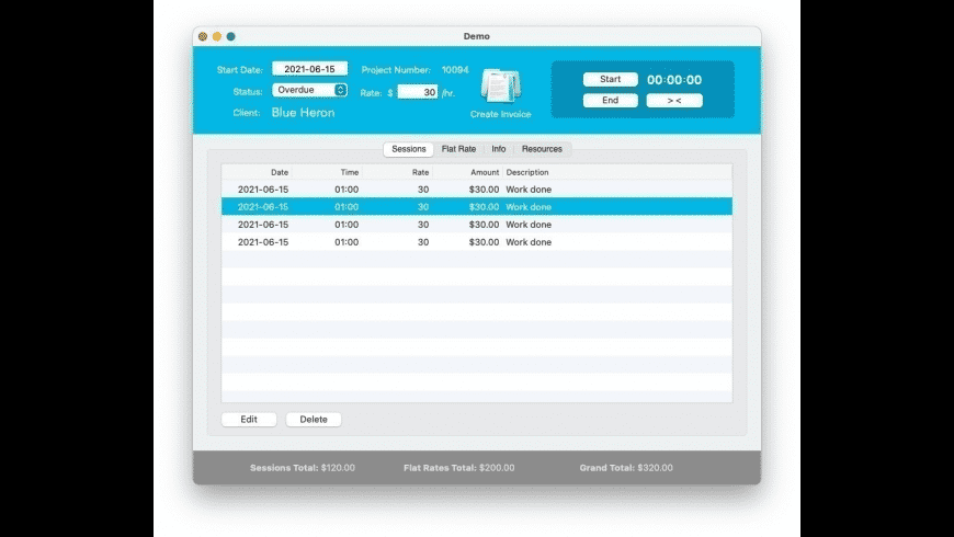 Time4Pay for Mac - review, screenshots