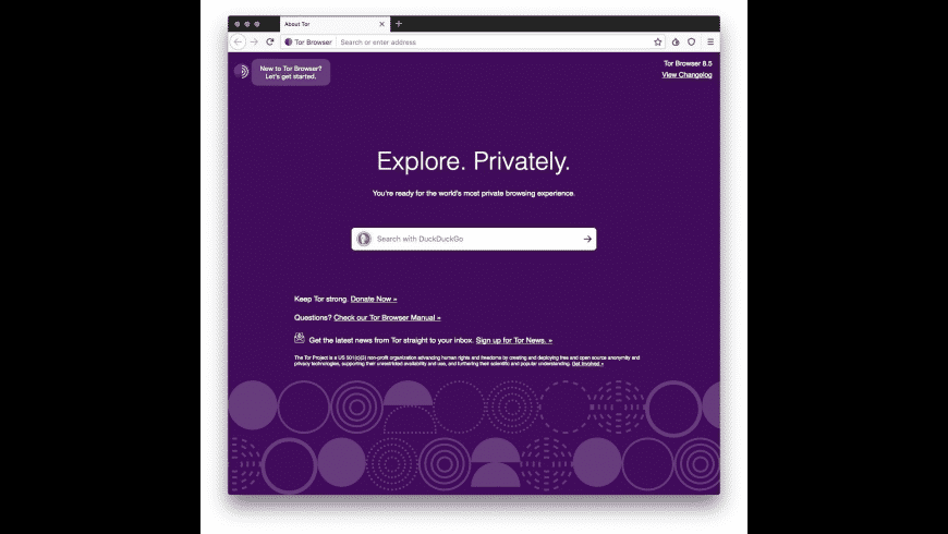 Tor Browser for Mac - review, screenshots